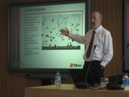 Jornada T&Atilde;&copy;cnica sobre preacondicionado e inoculaci&Atilde;&sup3;n del hierro.