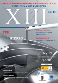XIII Encuentro Internacional sobre los Procesos de la Fundición y los Cubilotes XIII Encuentro Internacional sobre los Procesos de la Fundición y los Cubilotes
