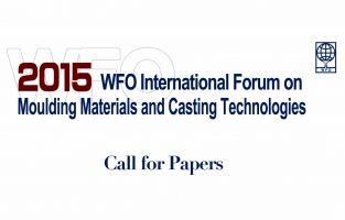 Abierta la Convocatoria de Trabajos T&Atilde;&copy;cnicos para el F&Atilde;&sup3;rum Internacional 2015 de Materiales de Moldeo y Tecnolog&Atilde;&shy;as de Fundici&Atilde;&sup3;n de la WFO