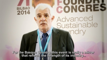 Entrevista con Ram&Atilde;&sup3;n Su&Atilde;&iexcl;rez (IK4-Azterlan) en el 71 Congreso Mundial de Fundici&Atilde;&sup3;n