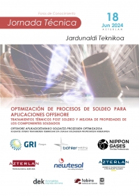 Jornada T?cnica OPTIMIZACI?N DE PROCESOS DE SOLDEO PARA APLICACIONES OFFSHORE