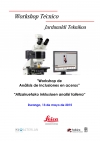 &acirc;��Analysis of inclusions in steel&acirc;�� workshop programme