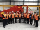 Visita de la Ejecutiva de la WFO a la sede central de Omega Sinto Foundry Machinery Ltd en el Reino Unido