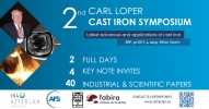 Registro al 2nd Carl Loper Cast Iron Symposium